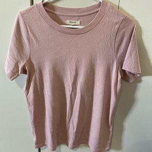 Madewell Women’s T-shirt (color: blush)